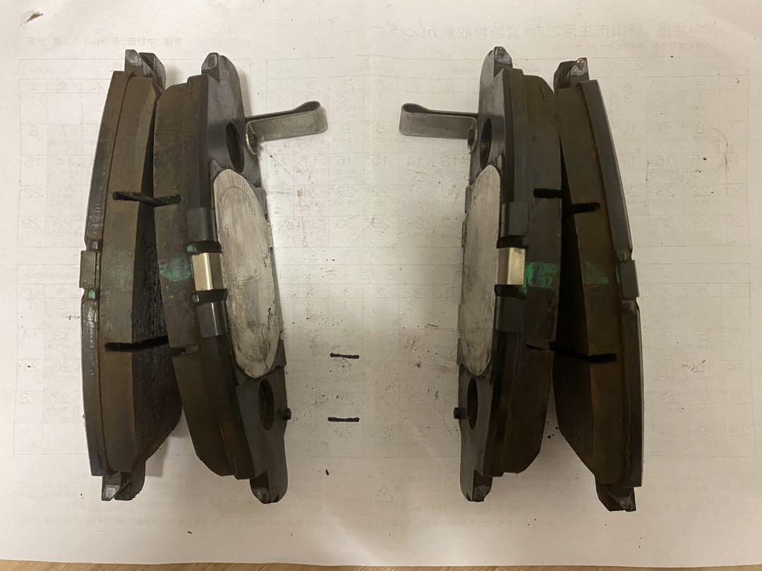 ホンダヴェゼル　RV3　前後ブレーキパッド　中古品1台分