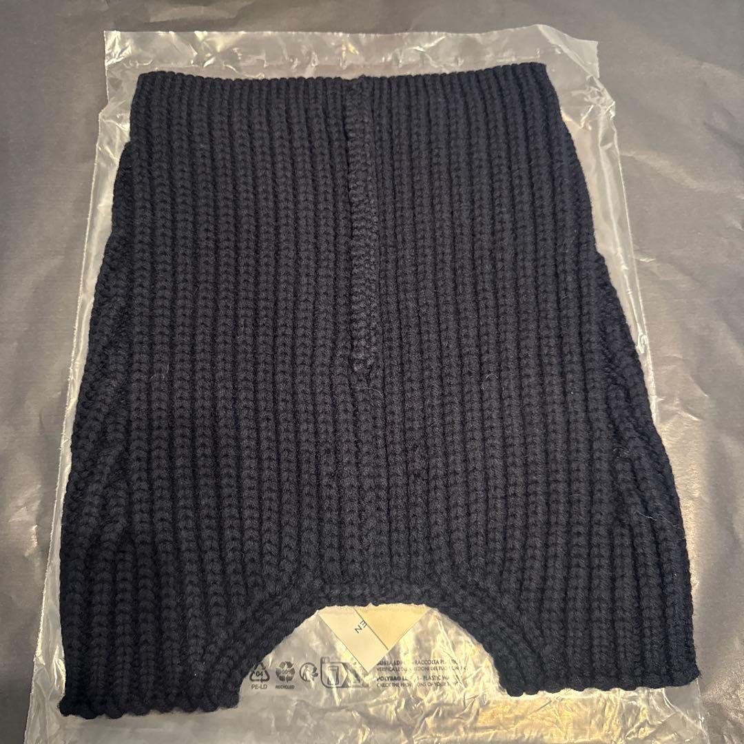 DRIES VAN NOTEN ジップアップ ウールマフラー - メルカリ