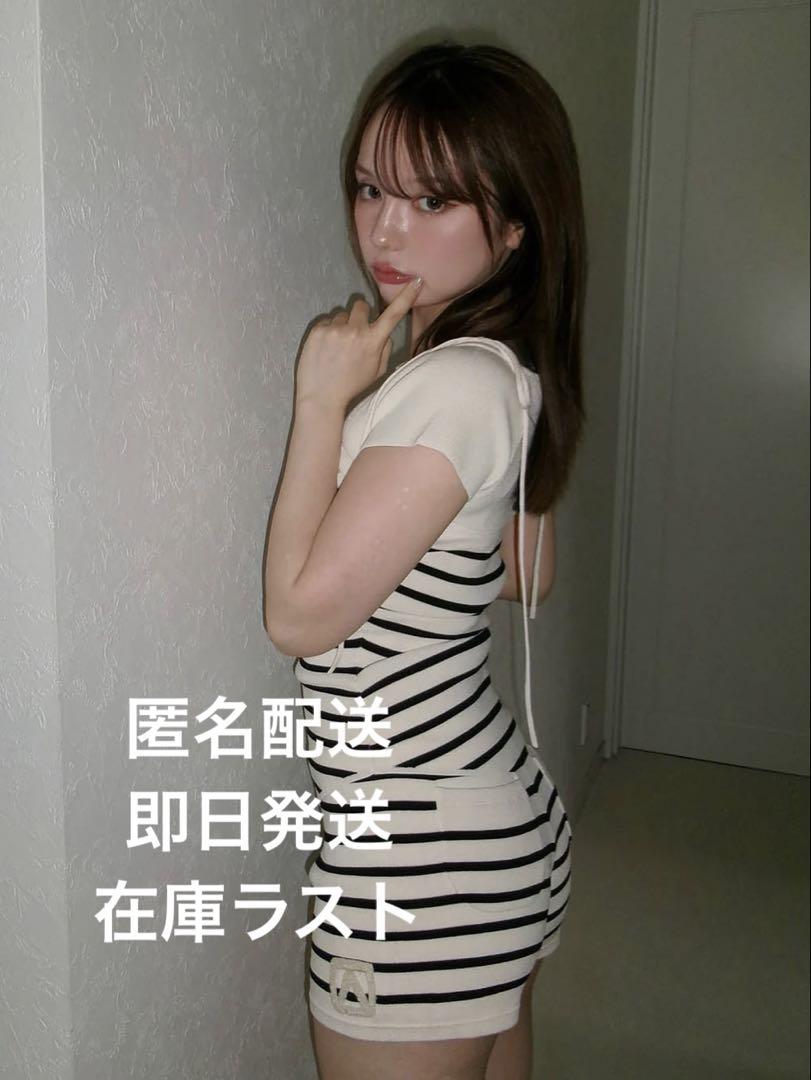 Connie pants set up 黒 ④ アンドマリー　andmary