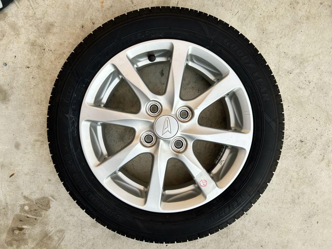 GOOD YEAR 155/65R14 夏タイヤ ホイールセット①