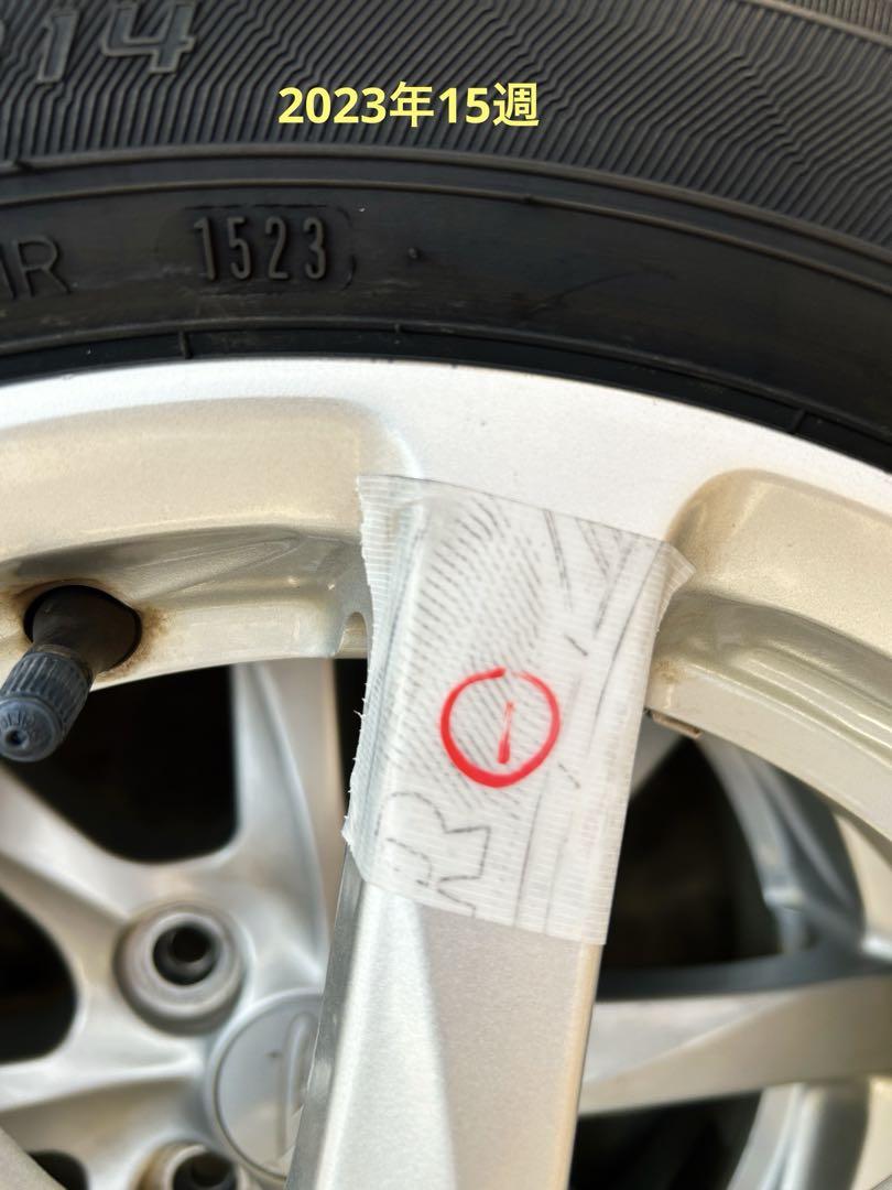 GOOD YEAR 155/65R14 夏タイヤ ホイールセット①