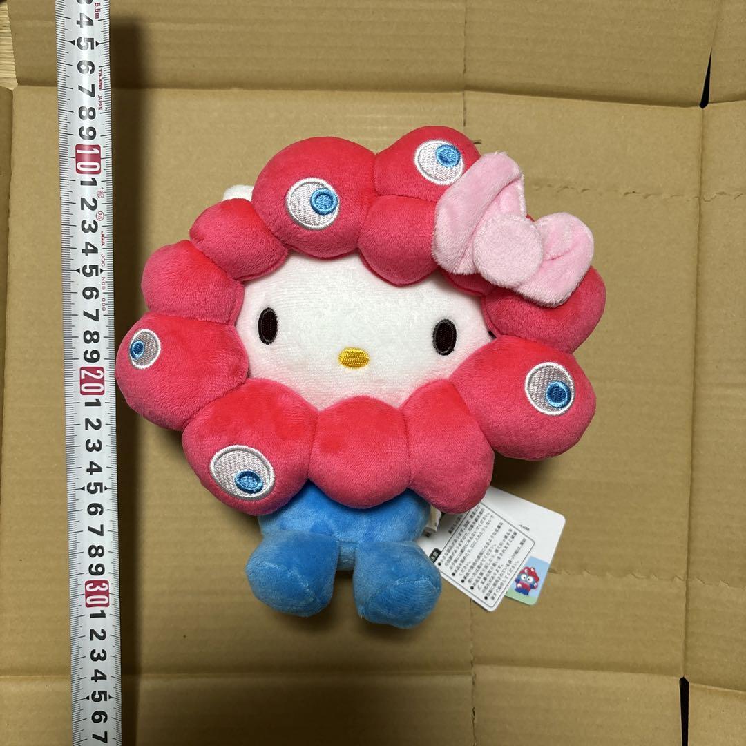 大阪関西万博ハローキティ ぬいぐるみ M ハローキティ - キティ ぬいぐるみ M ミャクミャク サンリオ