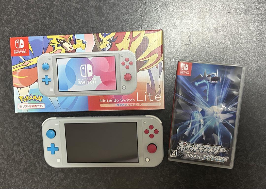 Nintendo Switch Lite グレー ポケモンデザイン