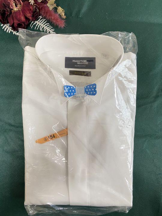 【美品】メーカーズシャツ鎌倉　ウイングカラーシャツ　39-83