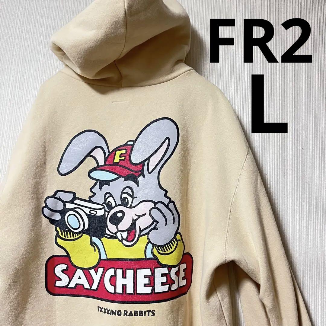 FR2 Say Cheese バックプリント プルオーバーパーカー