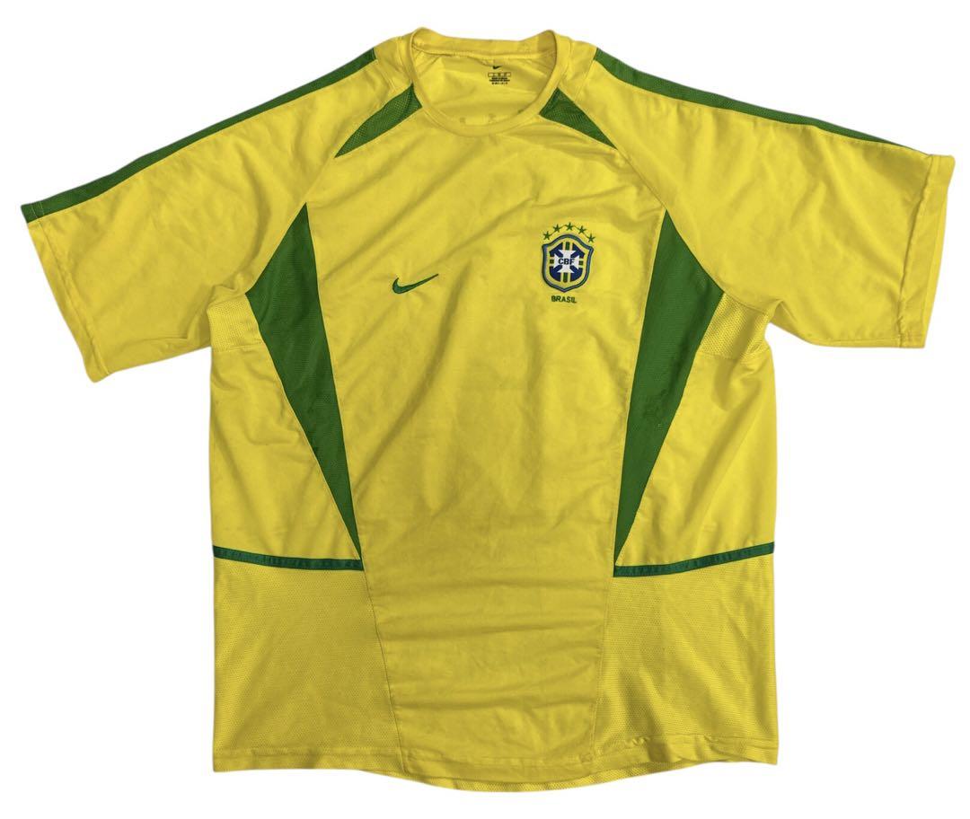 2002年サッカー ブラジル代表ユニフォーム NIKE 背番号9 RONALDO