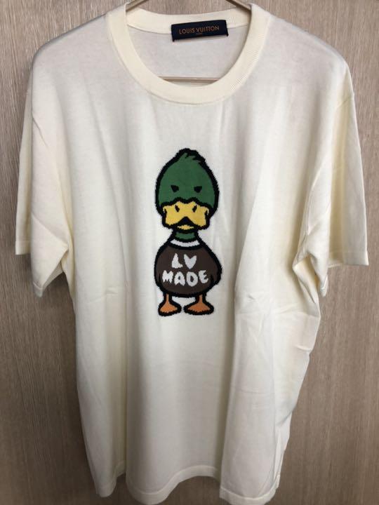 ルイヴィトン Tシャツ インタルシアジャカードダックショートスリーブクルーネック