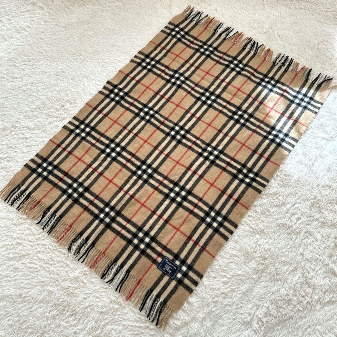 BURBERRY バーバリー ストール ひざ掛け ノバチェッ 大判 ブランケット