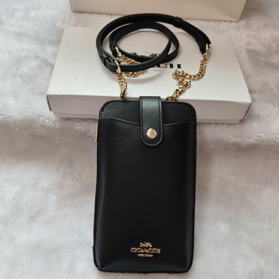 未使用★COACH スマホショルダーバッグ 新作 モデルC6884新品
