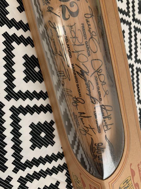 中古 MLB シアトル・マリナーズ 記念バット 2002年 イチロー 佐々木 中古 MLB シアトル・マリナーズ 記念バット 2002年 イチロー