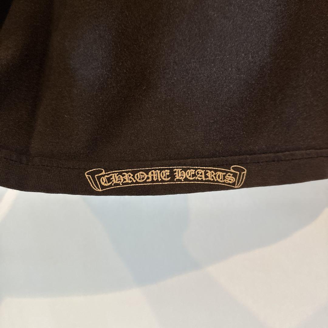 90s CHROME HEARTS ロング Tシャツ Old クロムハーツ M
