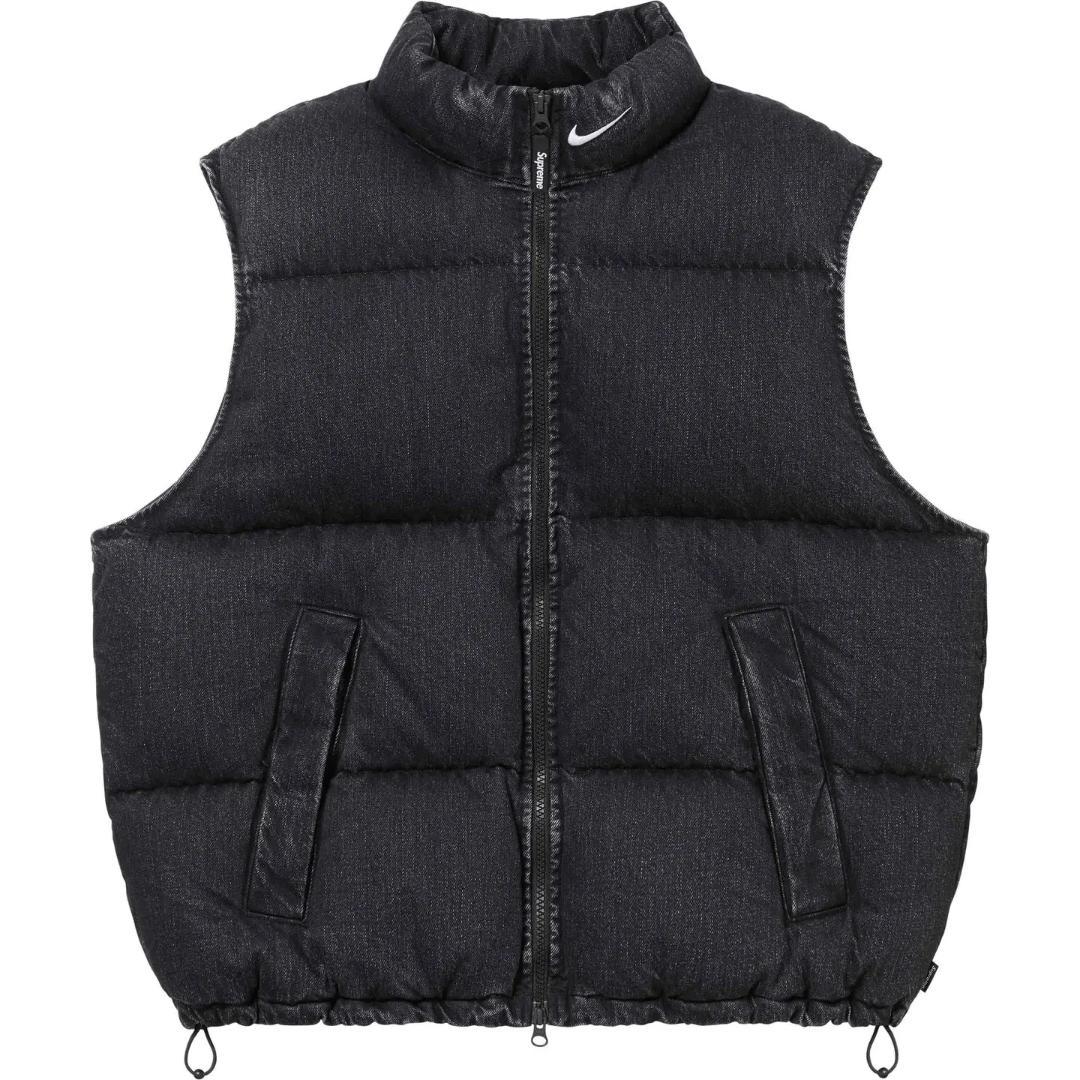 Supreme Nike Denim Puffer Vest