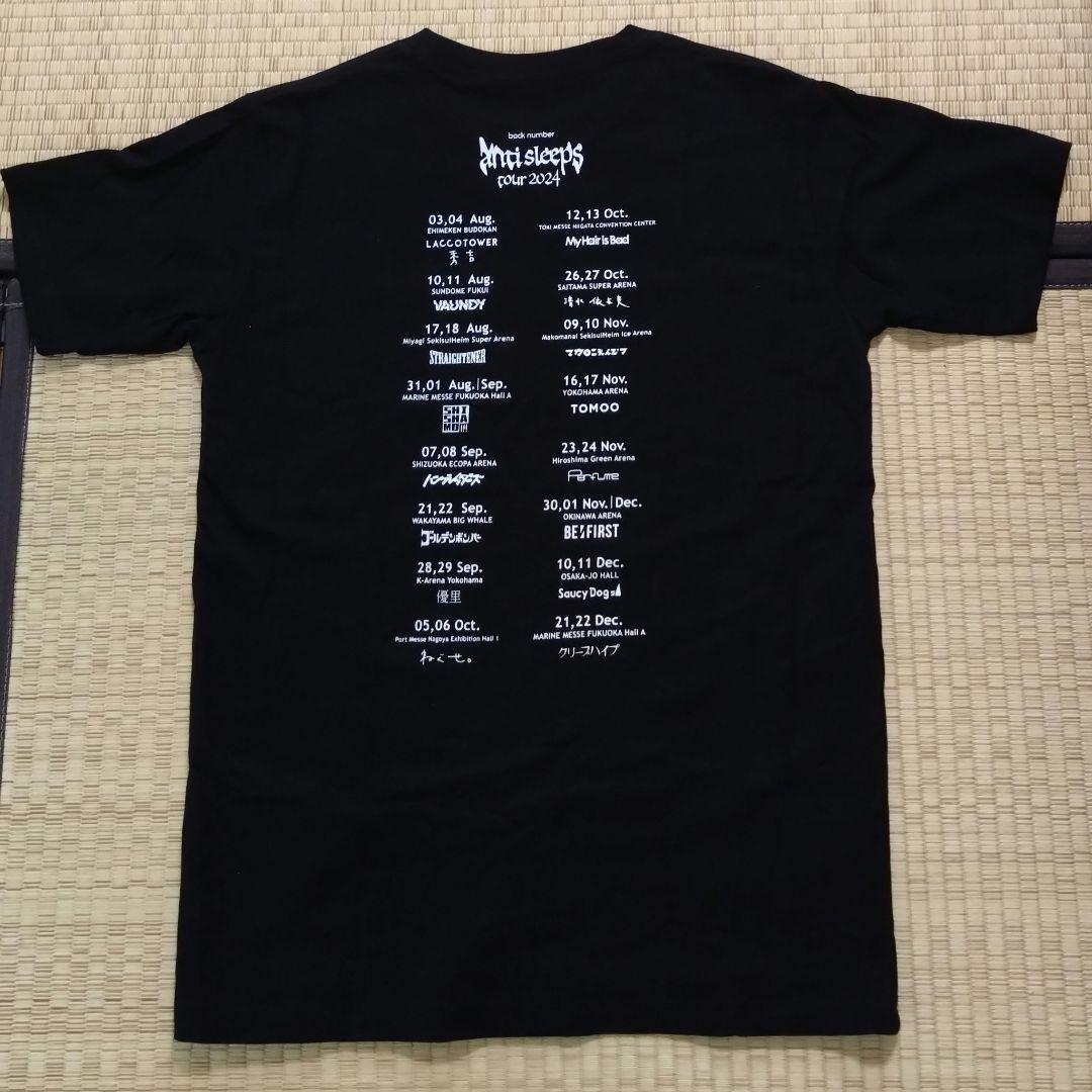 back number anti Sleeps Tour 2024 Tシャツ - メルカリ