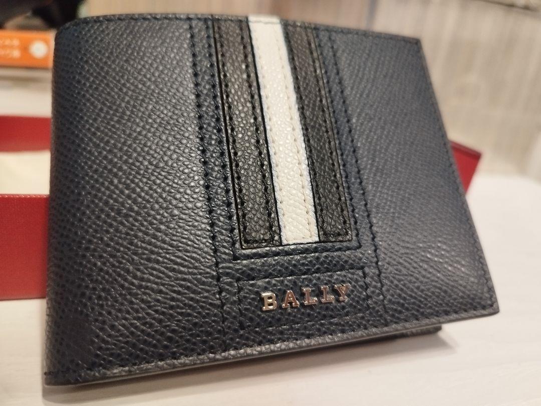 BALLY 二つ折り財布 新品未使用品 - メルカリ