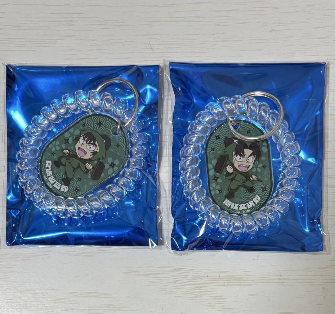 忍たま乱太郎　極楽湯　RAKUSPA ロッカー風キーホルダー 忍たま乱太郎×歌舞伎×極楽湯・RAKU SPA(らくスパ)コラボキャンペーン