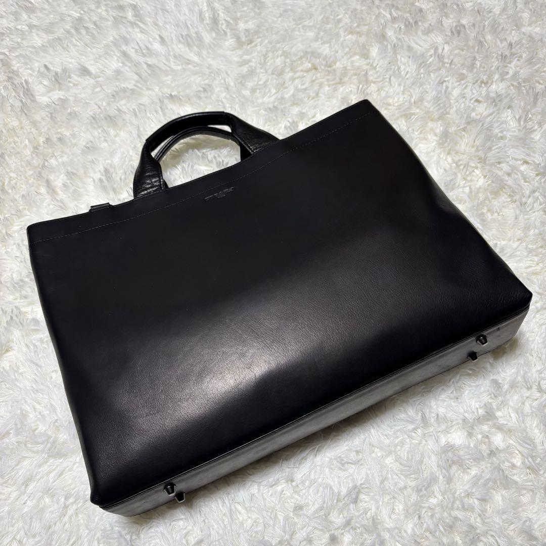 FIGARO (フィガロ) ビジネスバッグ　2way メンズ　黒　本革　B5