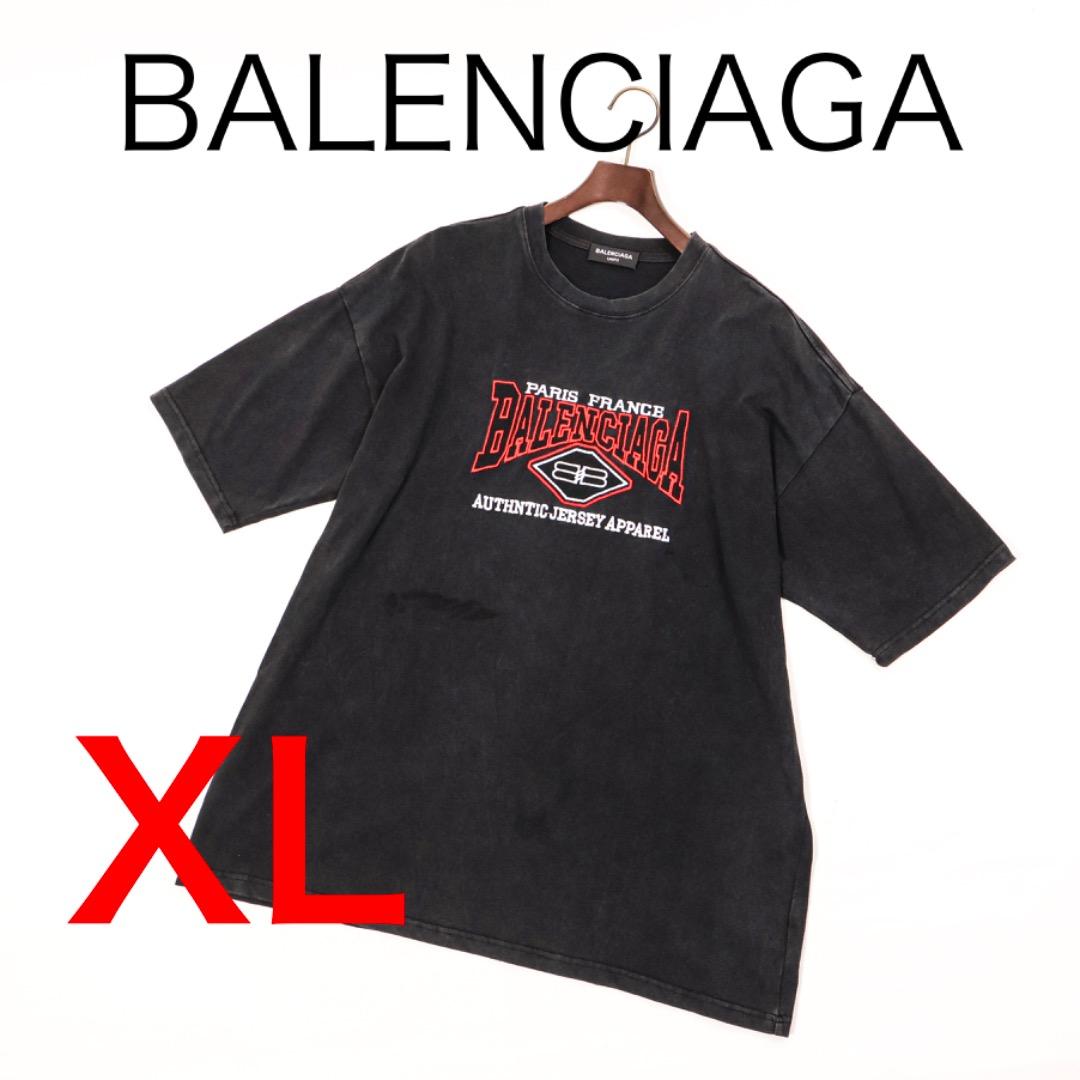 H1815◾️バレンシアガ　コットン　半袖Tシャツ