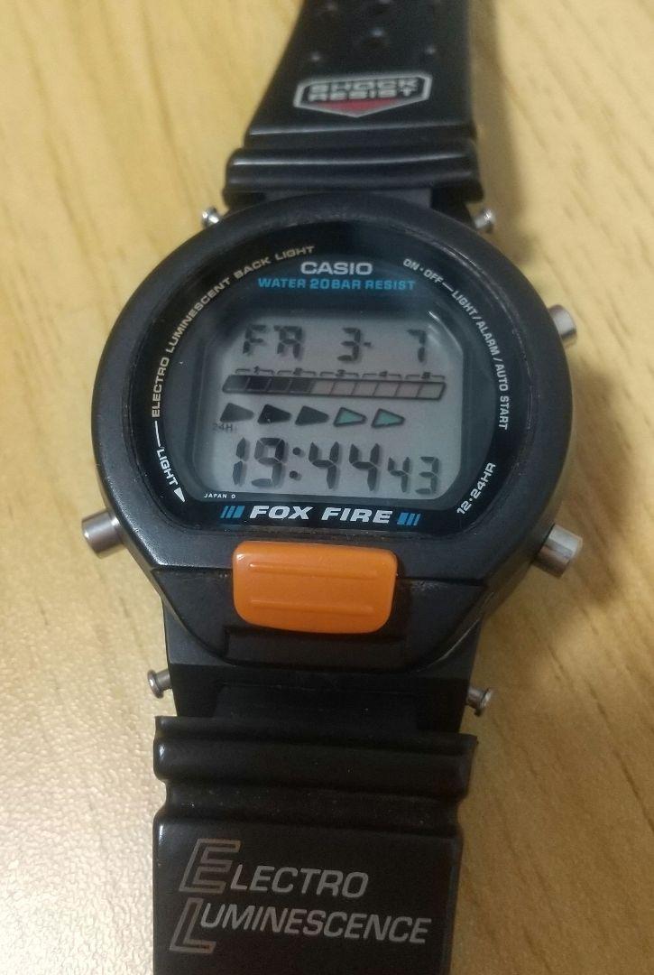 【稼働品】CASIO カシオ G-SHOCK FOXFIRE DW-6600B