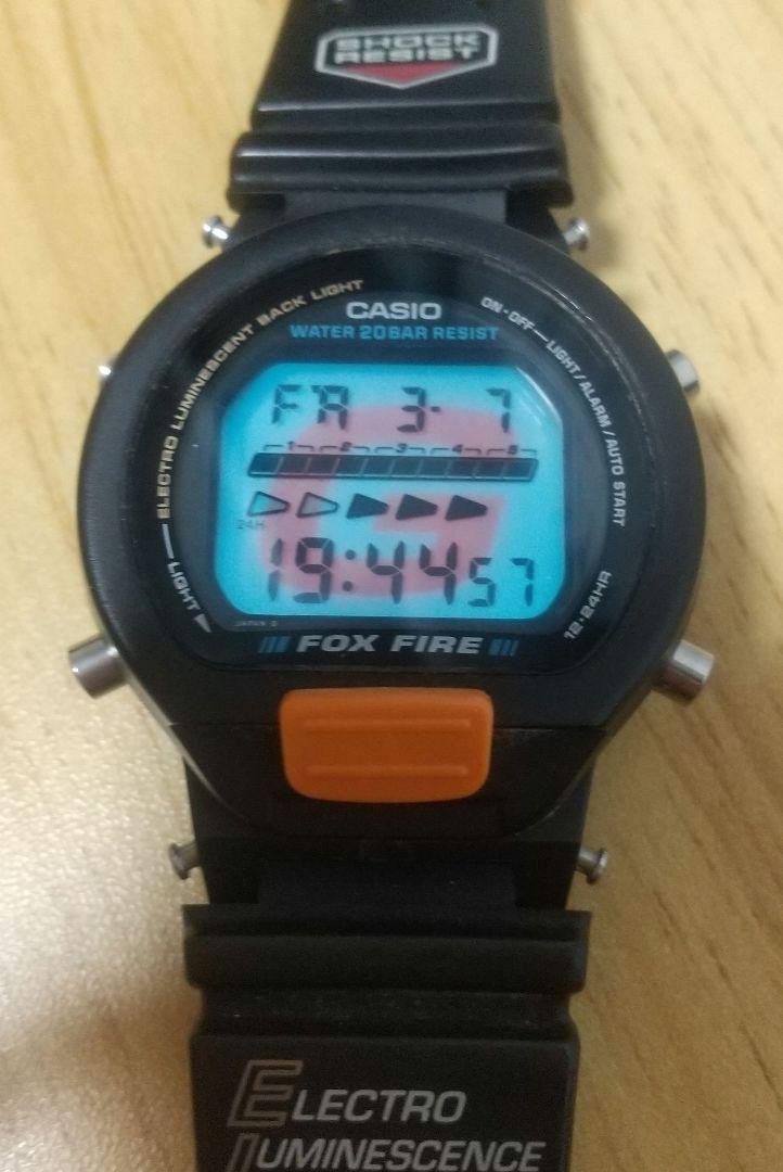 【稼働品】CASIO カシオ G-SHOCK FOXFIRE DW-6600B