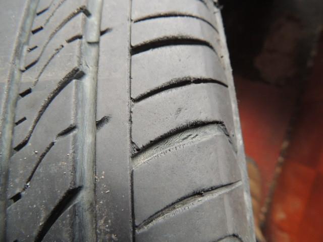 T197　165/50R15　KENDA　4本　アルミホイール付き　シワ有り