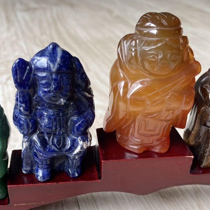 7人の神に守られる/天然石七福神/パワーストーン - メルカリ 7人の神に守られる/天然石七福神/パワーストーン - メルカリ