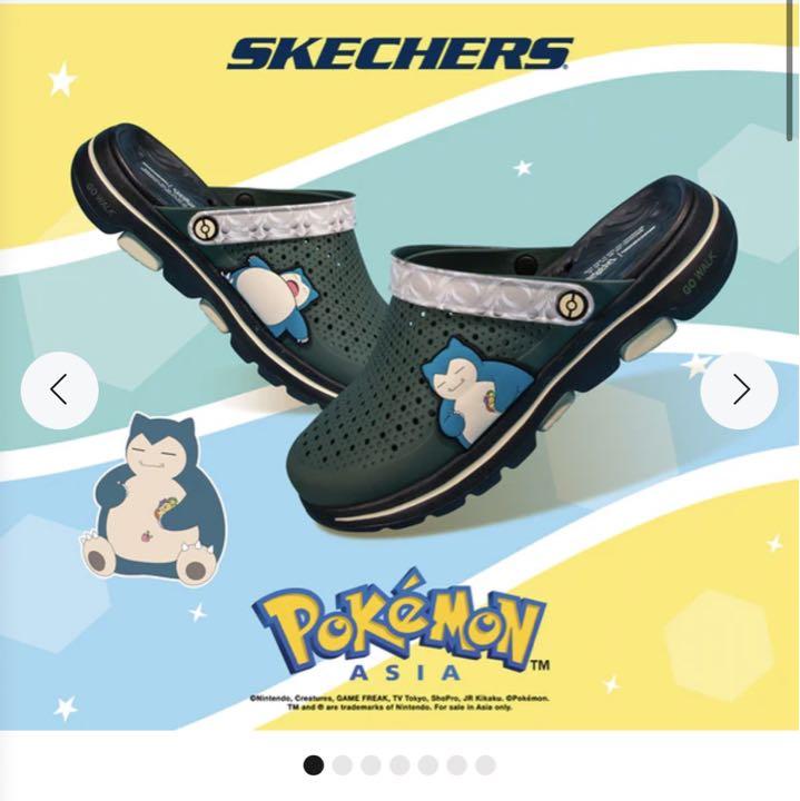 ポケモン× スケッチャーズ　カビゴン　サンダル　クロックス