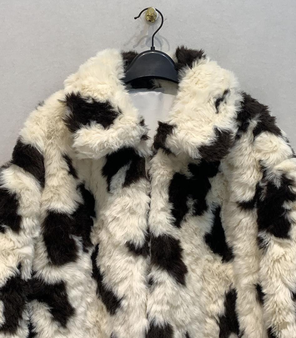 CLANE - 牛柄ボアブルゾン - COW BOA BLOUSON | ADDICT WEB SHOP