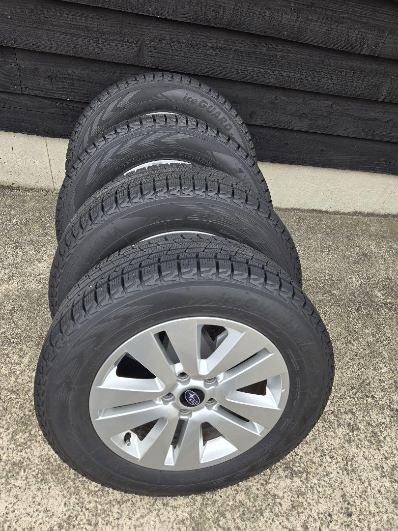 スバル　17インチ スタッドレス（YOKOHAMA iceGUARD G075）