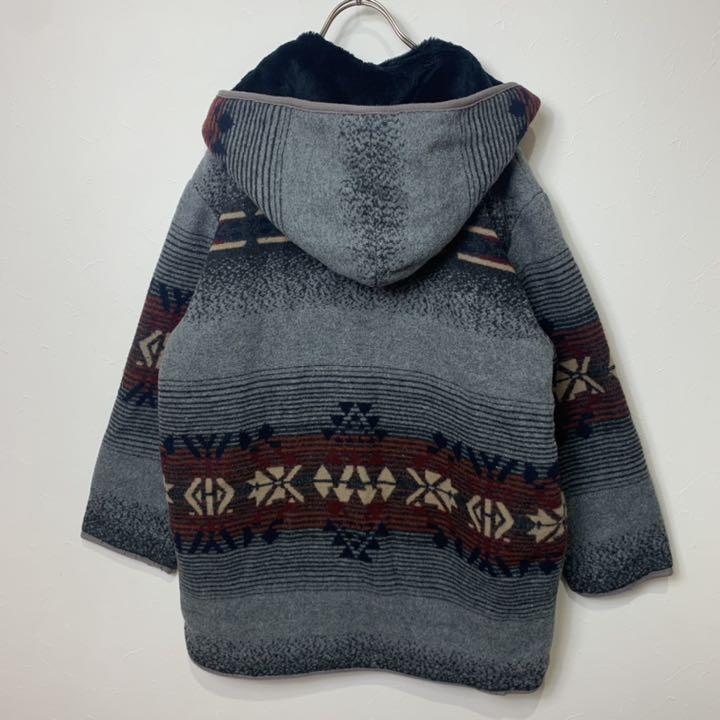 限定30%OFF 超希少‼︎ 90s ジャケット ウールコート NPqG0-m16699331551 ネイティブ柄 ブルゾン 豊富な国産