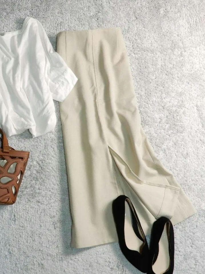 ミューズ ドゥーズィエムクラス TOSCANA ギャバ スカート 34XS(SS)・MUSE de Deuxieme Classe