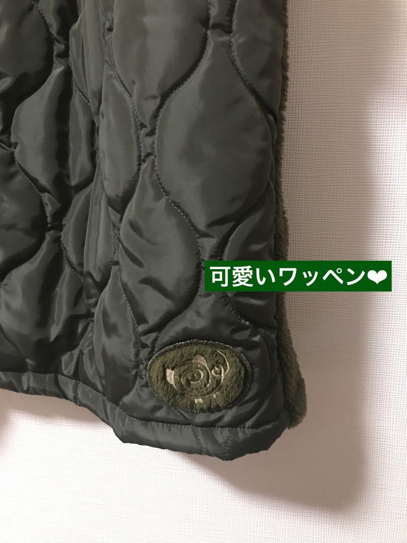 後ろボアが可愛いロングコート☆美品