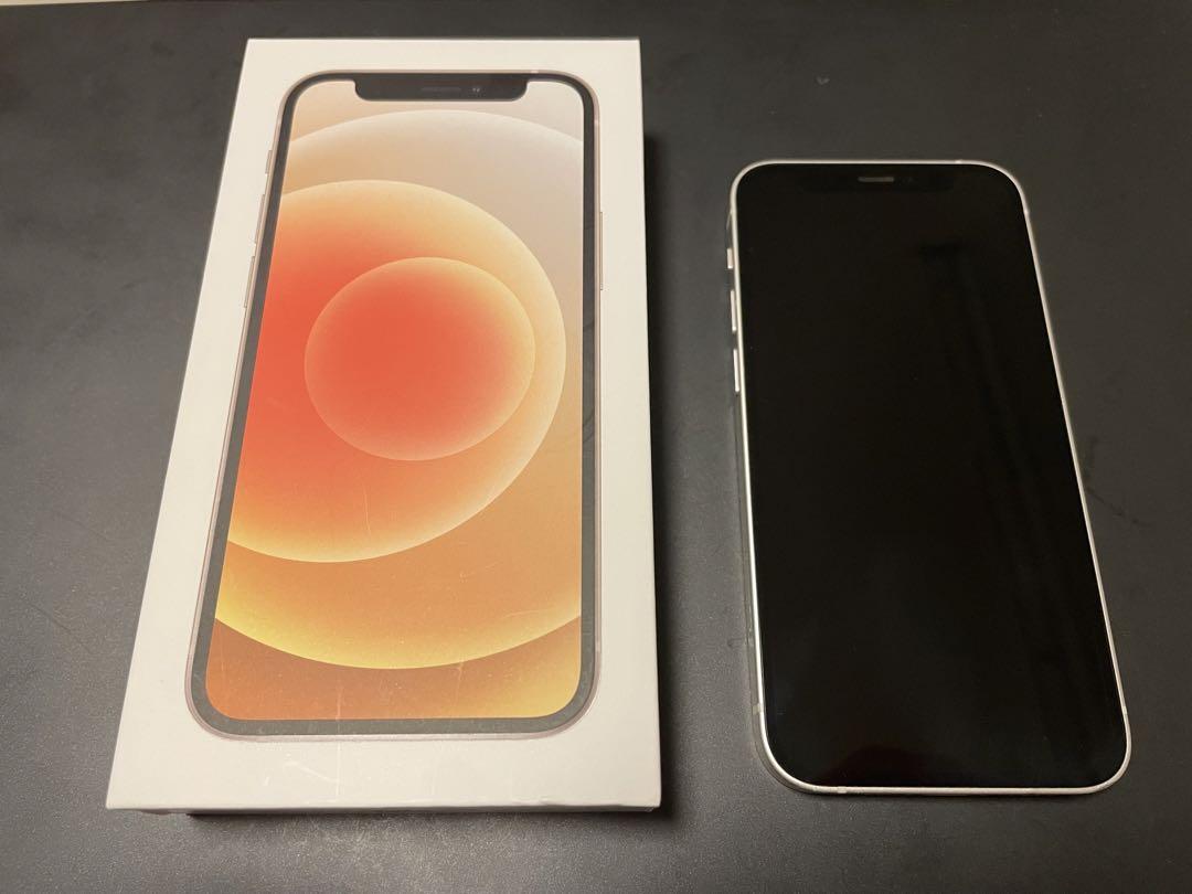 iPhone12 64GB 本体 ホワイト 白 SIMロック解除済み Apple