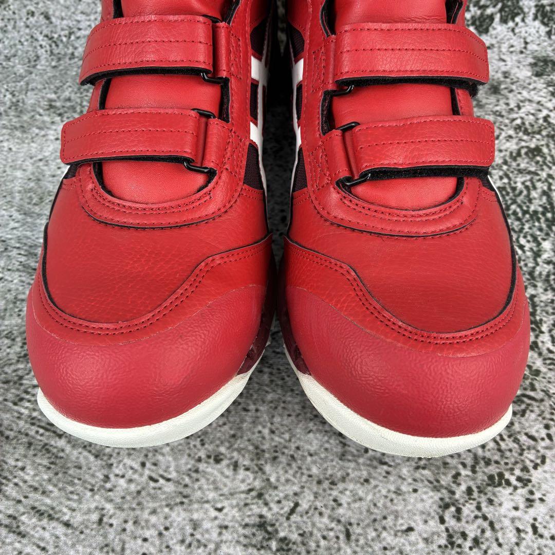 アシックス ウィンジョブ 安全靴 レッド1271A055