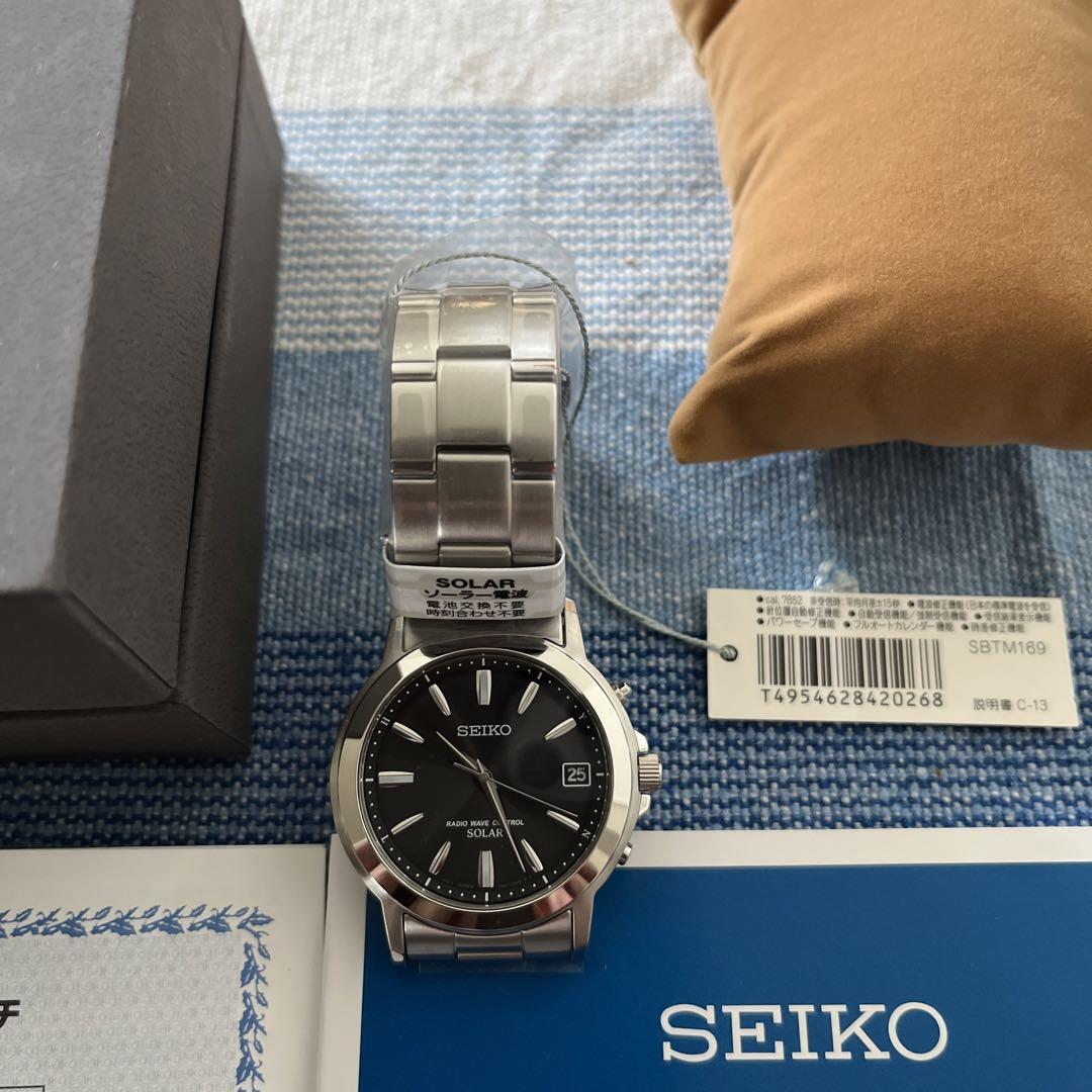 セイコー　SEIKO ソーラー腕時計