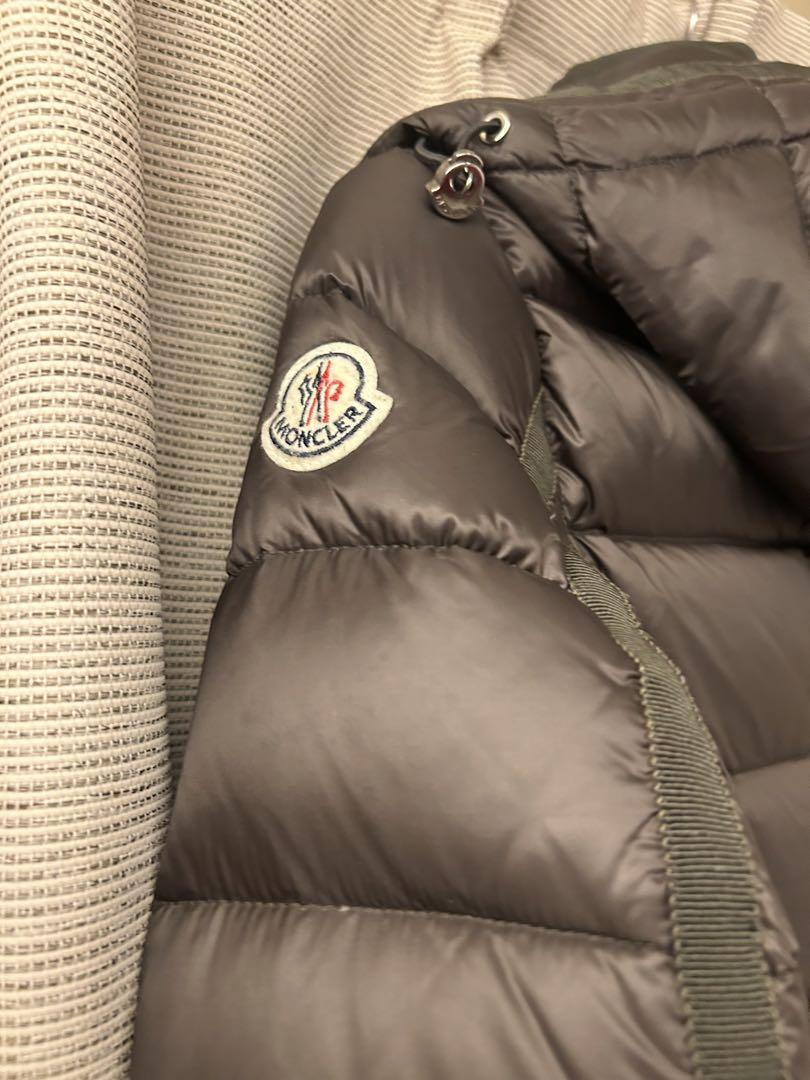 MONCLER モンクレール エルミンヌ ダウン コート 0 カーキ