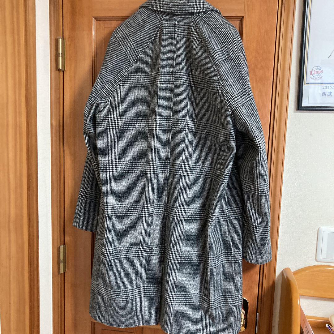 お買い得新品 美品 チェックロングコート WS5QA-m16704333572 新作本物保証