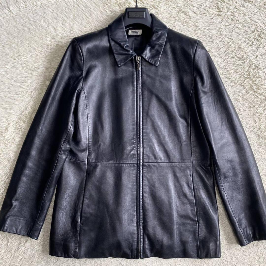 【美品】ブルックスブラザーズ ラムレザー ジャケット Mサイズ