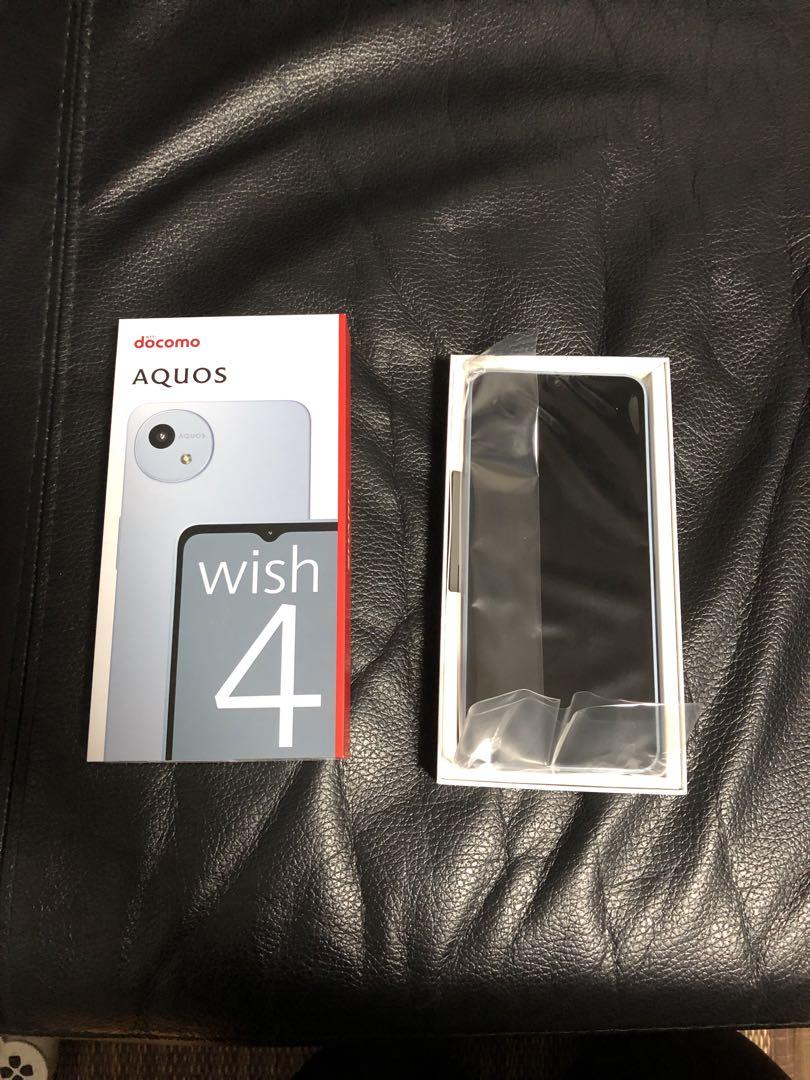 AQUOS wish4 SH-52E ブルー 新品 画像4