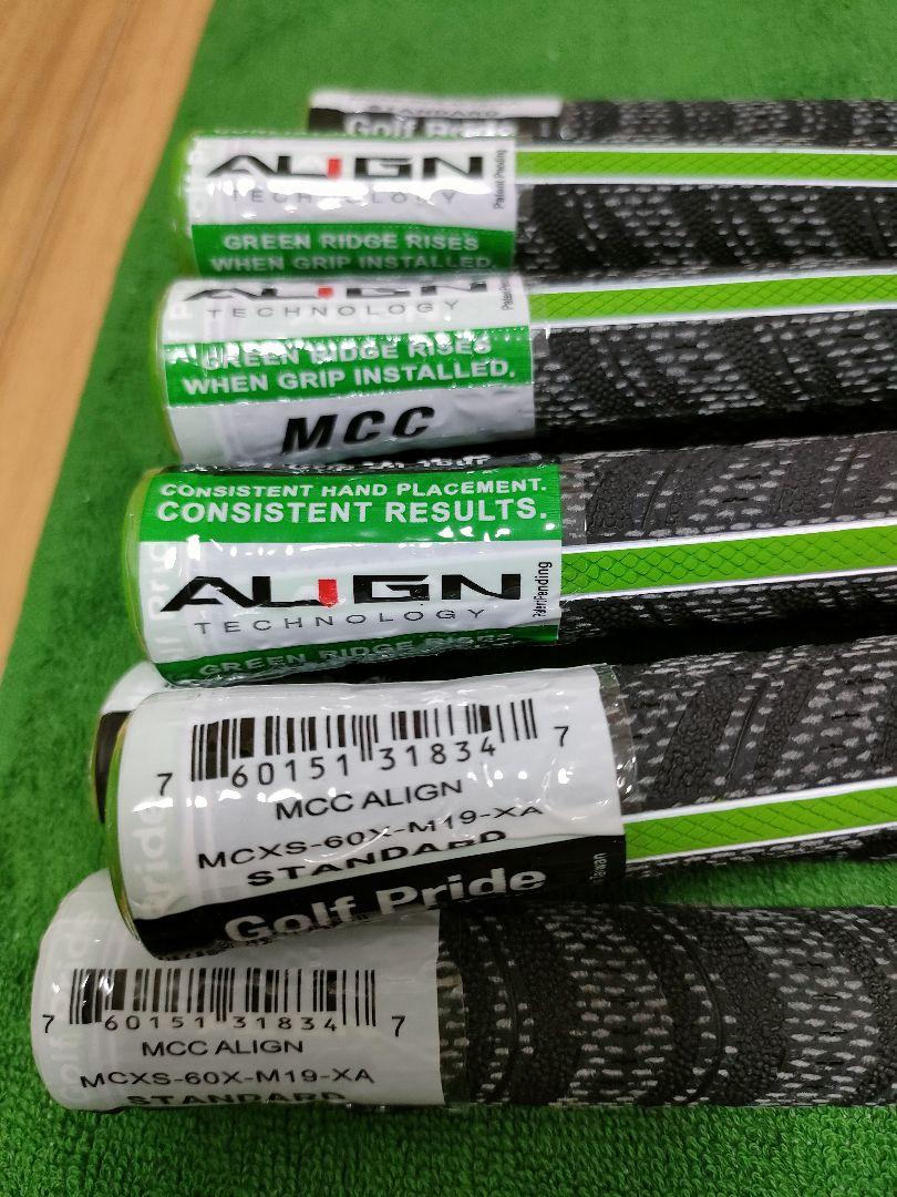 横取り不可ついつい新品【10本】ゴルフプライド MCC　ALIGN　STD
