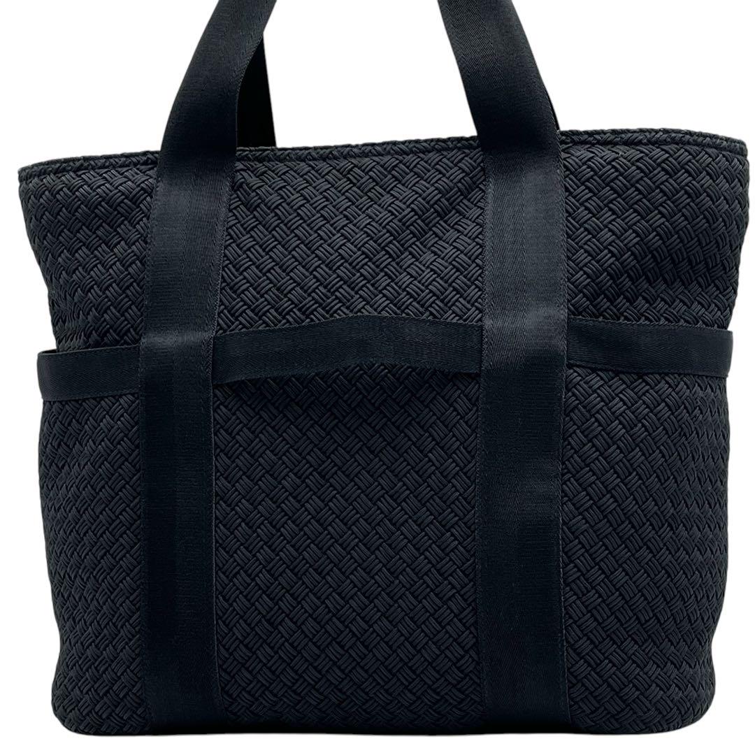 【美品】BOTTEGA VENETA ボイジャー ファスナートートバッグ