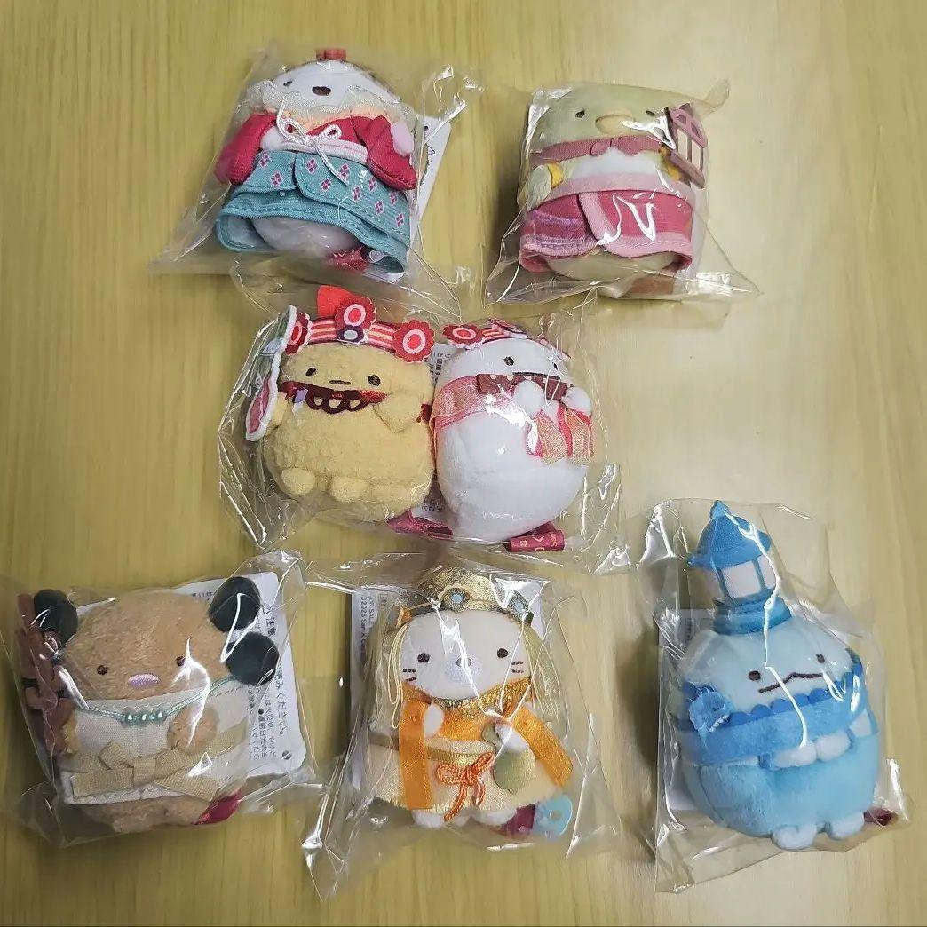 全種類セット 超国宝展　すみっコぐらし てのりぬいぐるみ すみっコぐらしが特別展「日本、美のるつぼ展」、「超 国宝展