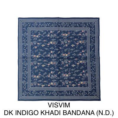 INDIGO KHADI BANDANA (dark indigo)