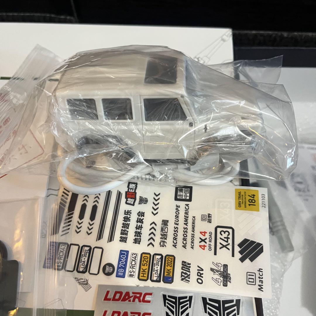 LDARC X43 RTR ミニクローラー　グレー　1/43 ミニッツ