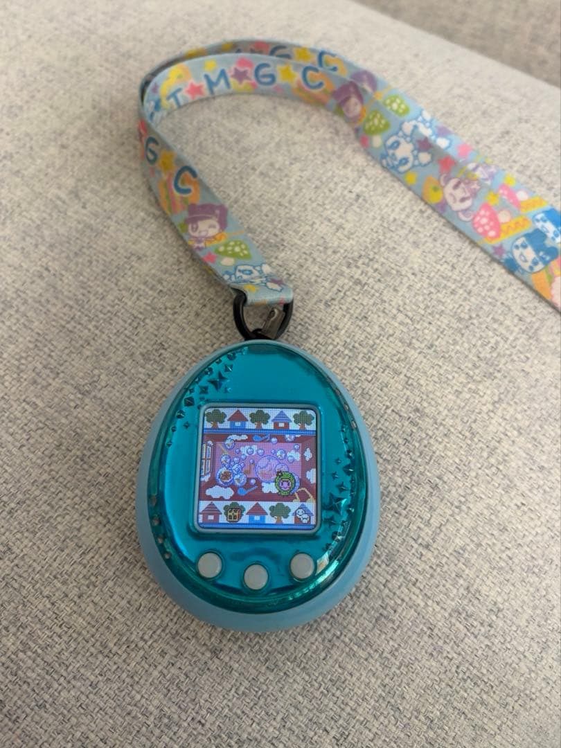 たまごっち idl ブルー ストラップ付き