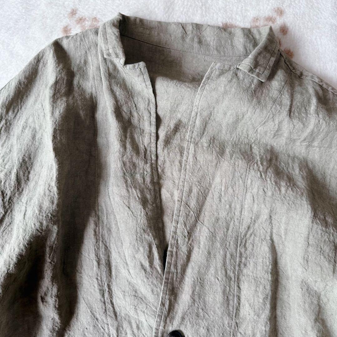 エゴトリッピング スロッピージャケット SLOPPY JACKET リネン