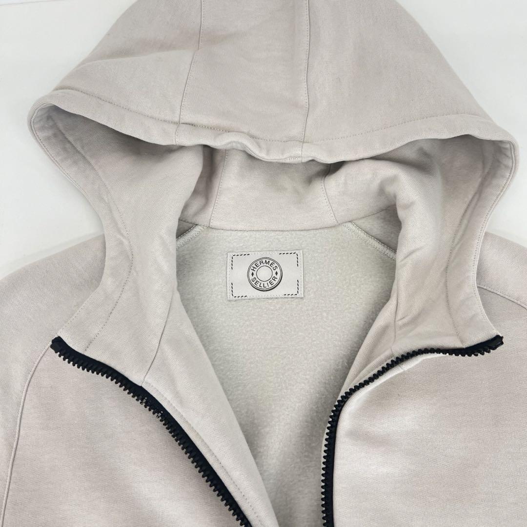 新品　HERMES エルメス　パーカー レディース・セーター フィット　グレー