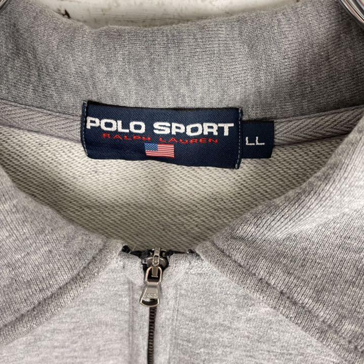 超激安新品 POLO Ralph Lauren ポロスポーツ ハーフジップ グレー AFPiN-m16711586101 セール人気SALE