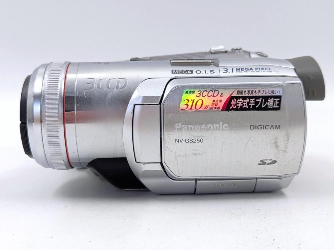 miniDVのダビングに Panasonic ビデオカメラ NV-GS250 3 - メルカリ