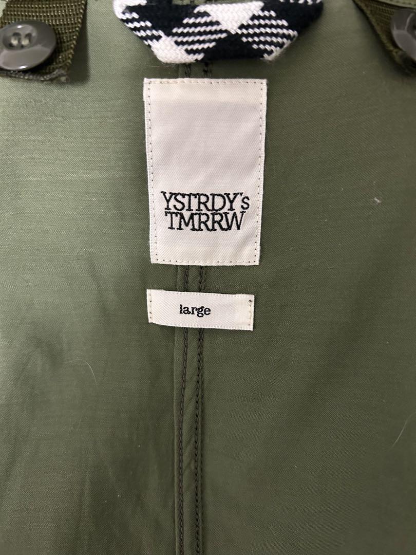 YSTRDY'S TMRRW サテン　パシフィズムコート