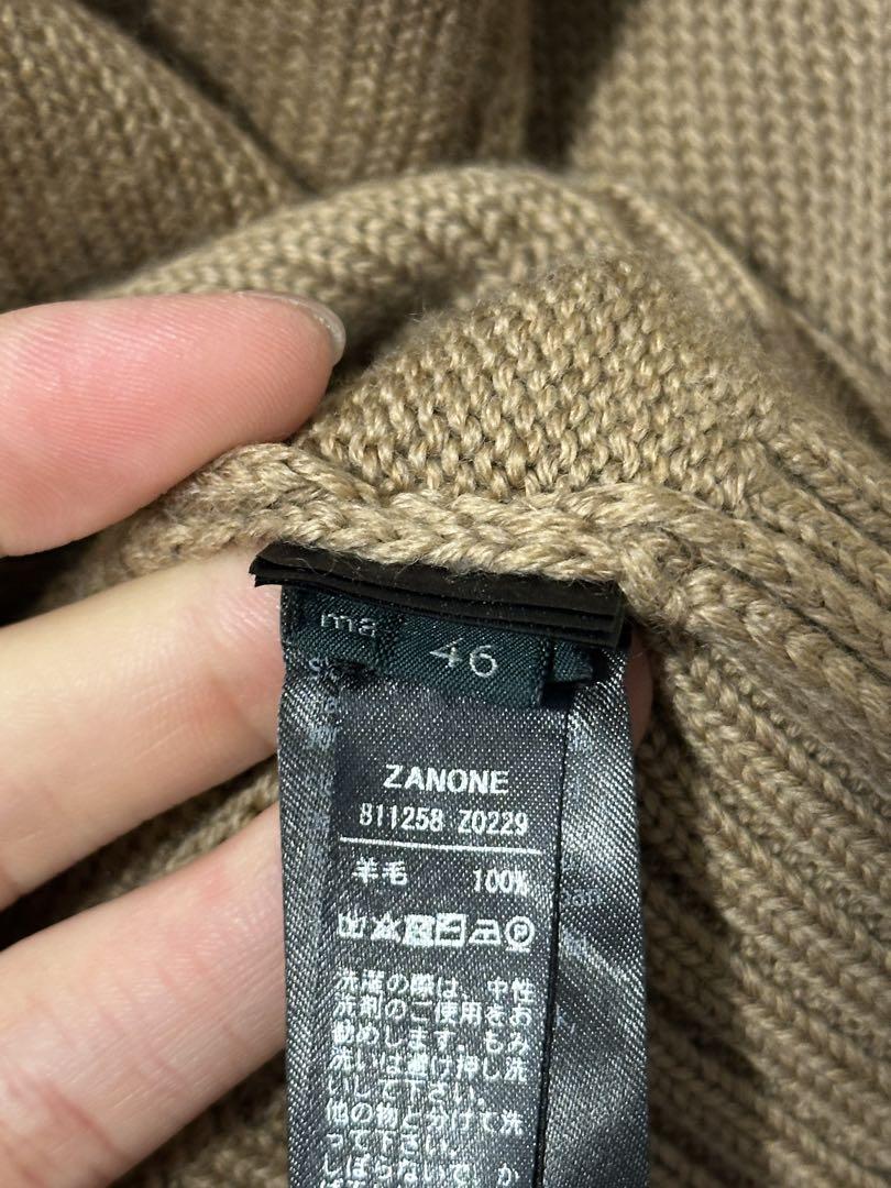 トップス ZANONE 5 Gauge Wool Knit